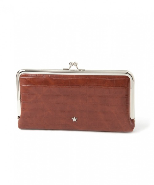 niko and...（ニコアンド）の「オリジナルがま口長財布（財布・レディース・ブラック/レッド/キャメル/ライトブルー/ブラウン/その他1/クリーム・0）」の2枚目の写真