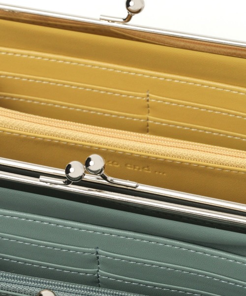 niko and...（ニコアンド）の「オリジナルがま口長財布（財布・レディース・ブラック/レッド/キャメル/ライトブルー/ブラウン/その他1/クリーム・0）」の10枚目の写真