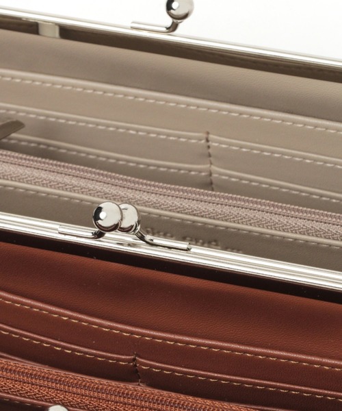 niko and...（ニコアンド）の「オリジナルがま口長財布（財布・レディース・ブラック/レッド/キャメル/ライトブルー/ブラウン/その他1/クリーム・0）」の11枚目の写真