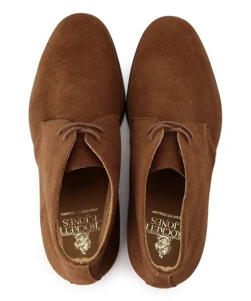 CROCKETT&JONES（クロケットアンドジョーンズ）の「CROCKETT & JONES / "CHERTSEY"スエードチャッカ（ドレスシューズ・メンズ・ブラック/ブラウン系その他/ダークブラウン・6.5inch/6inch/7inch/7.5inch/8inch/8.5inch/5.5inch）」の20枚目の写真