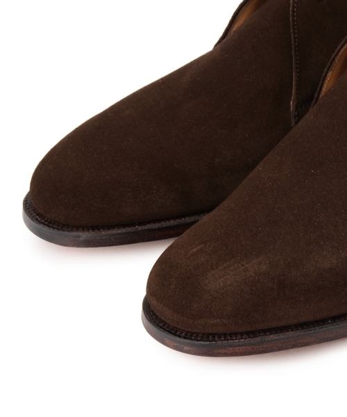 CROCKETT&JONES（クロケットアンドジョーンズ）の「CROCKETT & JONES / "CHERTSEY"スエードチャッカ（ドレスシューズ・メンズ・ブラック/ブラウン系その他/ダークブラウン・6.5inch/6inch/7inch/7.5inch/8inch/8.5inch/5.5inch）」の11枚目の写真