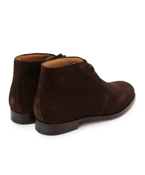 CROCKETT&JONES（クロケットアンドジョーンズ）の「CROCKETT & JONES / "CHERTSEY"スエードチャッカ（ドレスシューズ・メンズ・ブラック/ブラウン系その他/ダークブラウン・6.5inch/6inch/7inch/7.5inch/8inch/8.5inch/5.5inch）」の15枚目の写真