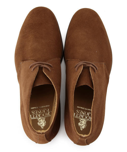 CROCKETT&JONES（クロケットアンドジョーンズ）の「CROCKETT & JONES / "CHERTSEY"スエードチャッカ（ドレスシューズ・メンズ・ブラック/ブラウン系その他/ダークブラウン・6.5inch/6inch/7inch/7.5inch/8inch/8.5inch/5.5inch）」の9枚目の写真