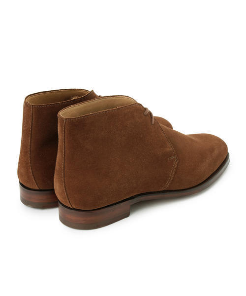 CROCKETT&JONES（クロケットアンドジョーンズ）の「CROCKETT & JONES / "CHERTSEY"スエードチャッカ（ドレスシューズ・メンズ・ブラック/ブラウン系その他/ダークブラウン・6.5inch/6inch/7inch/7.5inch/8inch/8.5inch/5.5inch）」の10枚目の写真