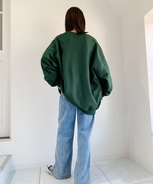 GILDAN(ギルダン)の「【GILDAN】ギルダン ヘビースウェット(スウェット・レディース・ホワイト/ブラック/ダークブラウン/サンドベージュ/杢グレー/マルーン/カーキ/チャコール/ダークグリーン/ラベンダー・M/L/XL)」の16枚目の写真