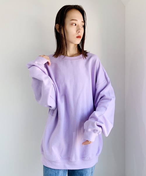 GILDAN(ギルダン)の「【GILDAN】ギルダン ヘビースウェット(スウェット・レディース・ホワイト/ブラック/ダークブラウン/サンドベージュ/杢グレー/マルーン/カーキ/チャコール/ダークグリーン/ラベンダー・M/L/XL)」の22枚目の写真