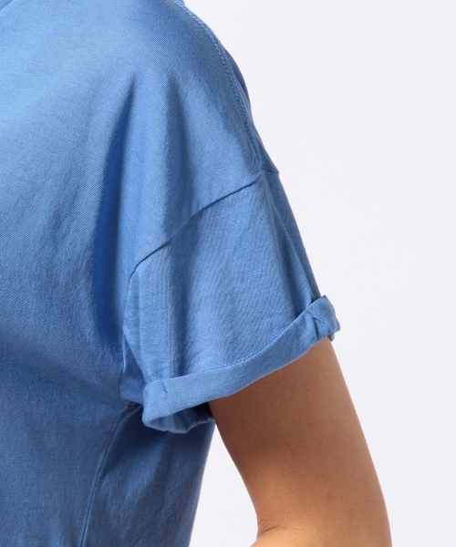 Another Edition(アナザーエディション)の「AE l○ SIGN PRT T ◆(Tシャツ/カットソー・レディース・オフホワイト/ライトピンク/コバルトブルー・フリー)」の10枚目の写真