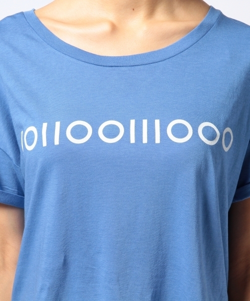 Another Edition(アナザーエディション)の「AE l○ SIGN PRT T ◆(Tシャツ/カットソー・レディース・オフホワイト/ライトピンク/コバルトブルー・フリー)」の11枚目の写真