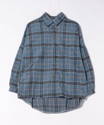 STYLEBLOCK | ビッグシルエット起毛ビッグチェックシャツ(シャツ/ブラウス)