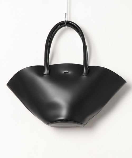 fifth（フィフス）の「巾着付きフェイクレザーハンドバッグ（ハンドバッグ・レディース・アイボリー/キャメル/ブラック・FREE）」の5枚目の写真