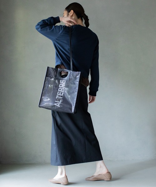 MARECHAL TERRE（マルシャルテル）の「PVCロゴバック×メッシュロゴトートバック（ショルダーバッグ・レディース・ホワイト/ブラック/ブラウン/ブルー・FREE）」の18枚目の写真