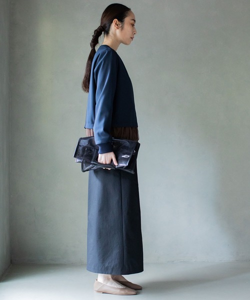 MARECHAL TERRE（マルシャルテル）の「PVCロゴバック×メッシュロゴトートバック（ショルダーバッグ・レディース・ホワイト/ブラック/ブラウン/ブルー・FREE）」の19枚目の写真