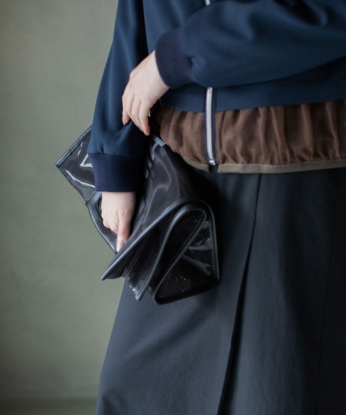 MARECHAL TERRE（マルシャルテル）の「PVCロゴバック×メッシュロゴトートバック（ショルダーバッグ・レディース・ホワイト/ブラック/ブラウン/ブルー・FREE）」の20枚目の写真