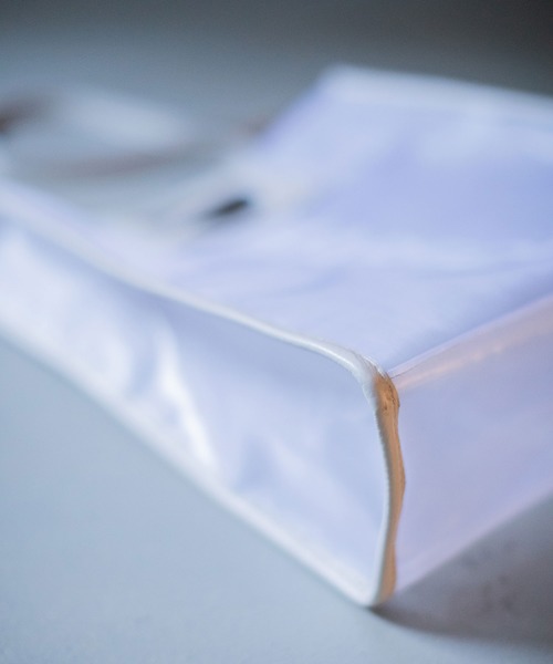 MARECHAL TERRE（マルシャルテル）の「PVCロゴバック×メッシュロゴトートバック（ショルダーバッグ・レディース・ホワイト/ブラック/ブラウン/ブルー・FREE）」の14枚目の写真