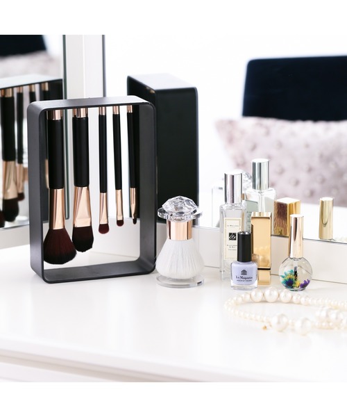 フェネート マグネティック メイクアップブラシセット ブラック（5本組