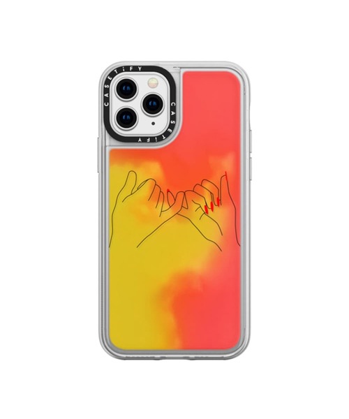 Casetify ケースティファイ Pinky Promise Hers Minimal Tattoo Style Line Art Neon Sand Iphone 11 Pro スマホケース カバー Global Forme Concrete グローバルフォルムコンクリート のファッション通販 Zozotown
