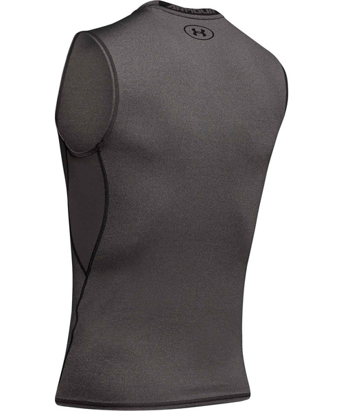 UNDER ARMOUR（アンダーアーマー）の「UAヒートギアアーマー スリーブレス シャツ（トレーニング/メンズ）（Tシャツ/カットソー・メンズ・チャコールグレー/ネイビー/ホワイト/ブラック・SM/LG/XXL/MD/3XL/XL）」の17枚目の写真