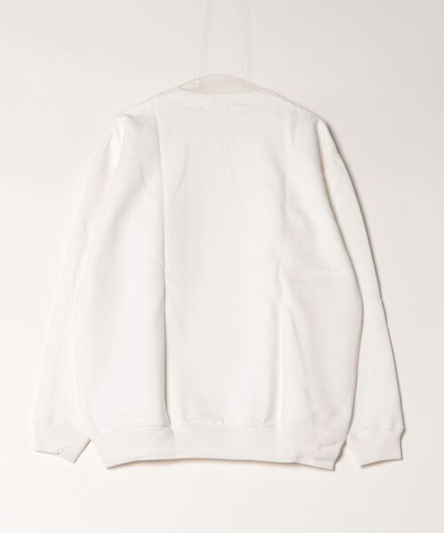 BEATJIVE（ビートジャイブ）の「フロント プリント スウェット クルーネック プルオーバー トレーナー（スウェット・メンズ・ブラック/ホワイト・MEDIUM/LARGE）」の8枚目の写真