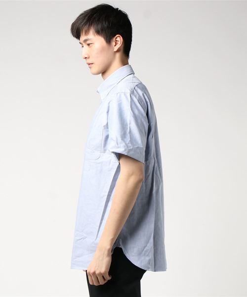 IKE BEHAR / オックスフォード プルオーバーボタンダウンシャツ