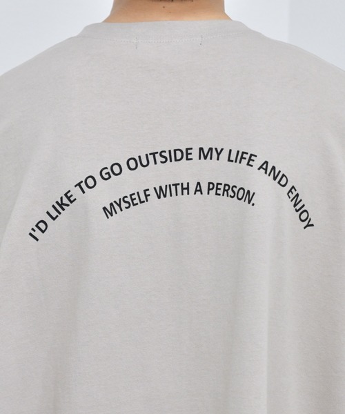 kutir(クティール)の「トラロゴプリントTシャツ(Tシャツ/カットソー・メンズ・ホワイト/ライトグレー/ダークブルー・SMALL/MEDIUM/LARGE)」の20枚目の写真