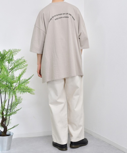 kutir(クティール)の「トラロゴプリントTシャツ(Tシャツ/カットソー・メンズ・ホワイト/ライトグレー/ダークブルー・SMALL/MEDIUM/LARGE)」の17枚目の写真