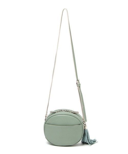 niko and...（ニコアンド）の「オリジナルオーバルタッセルショルダーバッグ（ショルダーバッグ・レディース・ブラック/グレー/ライトグリーン/アイボリー・0）」の6枚目の写真