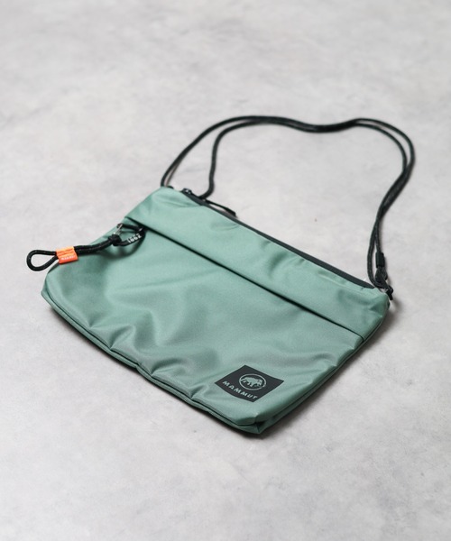 マムート　MAMMUT ショルダーバッグ ダークグレー　機能　ポケット付【美品】 楽天市場】【最大41倍 27日10時迄】 マムート ショルダーバッグ