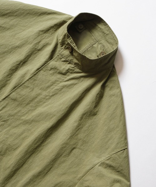 MONO-MART(モノマート)の「【コート/ライナーセット】ビッグシルエット コットンナイロン M-65 モッズコート&キルティングライナーセット/2枚セット/3WAY(モッズコート・メンズ・ブラック/オリーブ/ダークネイビー/ベージュ/アイボリー/グレー・M/L/S)」の10枚目の写真