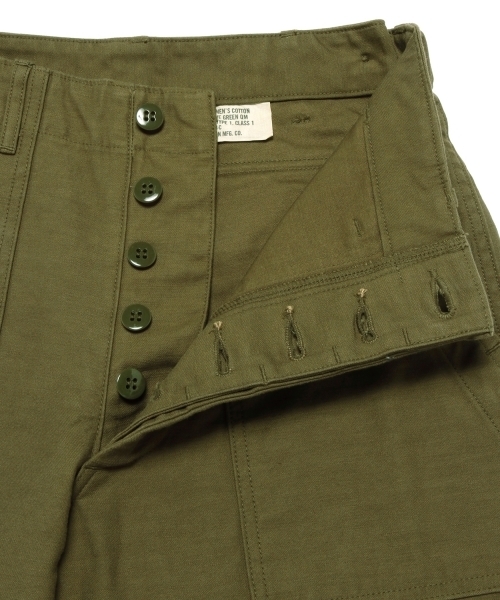 BEAMS BOY（ビームスボーイ）の「BUZZ RICKSON'S / サテンベイカーパンツ（その他パンツ・レディース・オリーブ・ONE SIZE）」の13枚目の写真