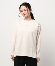 Te chichi | ダンボールミニロゴ刺繍プルオーバー(Tシャツ/カットソー)
