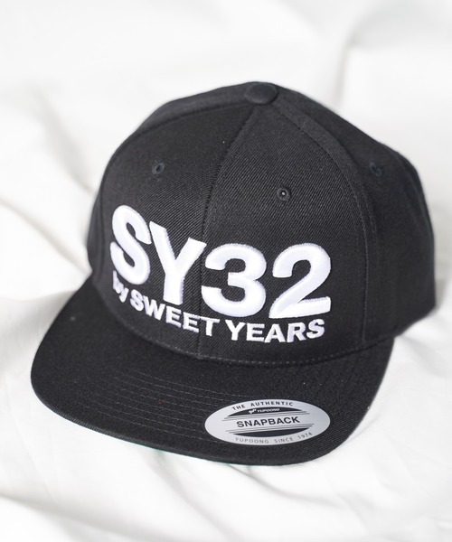 【セール】SY32 by SWEET YEARS/3D LOGO SNAPBACK CAP（キャップ）｜SY32 by SWEET YEARS（エスワイサーティトゥバイスィートイヤーズ）
