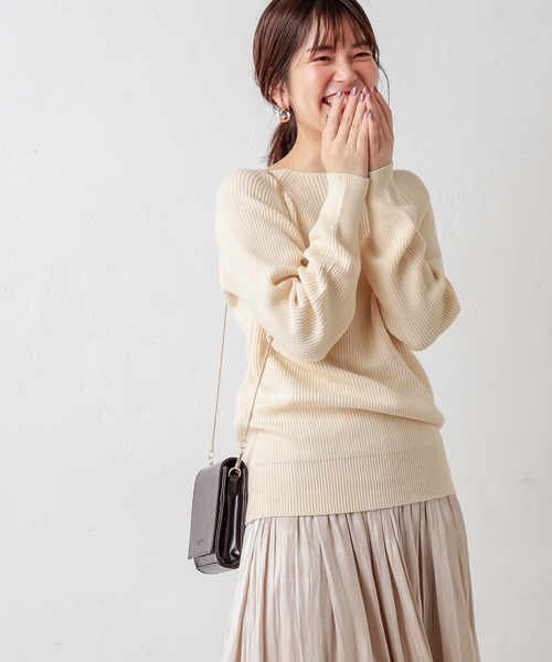 natural couture(ナチュラルクチュール)の「【WEB限定】春めきレディセットアップ(ワンピース・レディース・オフホワイト/モカ/ラベンダー・FREE)」の11枚目の写真