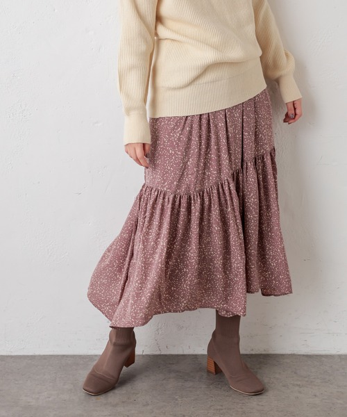 natural couture(ナチュラルクチュール)の「【WEB限定】春めきレディセットアップ(ワンピース・レディース・オフホワイト/モカ/ラベンダー・FREE)」の16枚目の写真