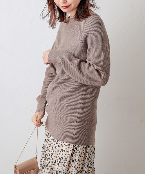 natural couture(ナチュラルクチュール)の「【WEB限定】春めきレディセットアップ(ワンピース・レディース・オフホワイト/モカ/ラベンダー・FREE)」の17枚目の写真