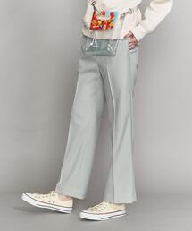 BEAUTY&YOUTH UNITED ARROWS | BY ウールライクハイウエストストレートパンツ -ウォッシャブル-(その他パンツ)