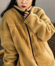 aimoha（アイモハ）の「ユニセックスボアジャケット (AW)（ブルゾン）」