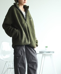 aimoha（アイモハ）の「ユニセックスボアジャケット (AW)（ブルゾン）」