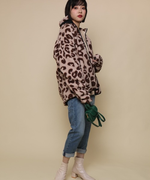 セール】ユニセックスボアジャケット（ブルゾン）｜aimoha（アイモハ