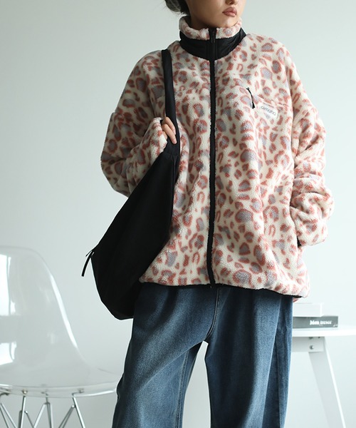 セール】ユニセックスボアジャケット（ブルゾン）｜aimoha（アイモハ