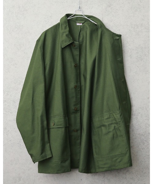 MHL. ミリタリージャケット M オリーブ m65 ジャケット フィールドジャケット メンズ 50代 ミリタリー