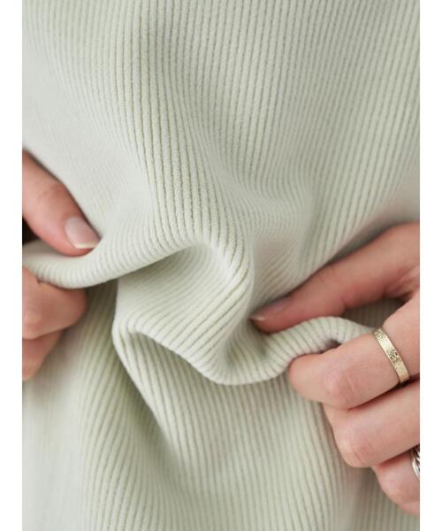 earth music&ecology（アースミュージックアンドエコロジー）の「コーデュロイスウェットプルオーバー　＊（スウェット・レディース・ベージュ/モカ/ホワイト系その他2/ミント・FREE）」の16枚目の写真