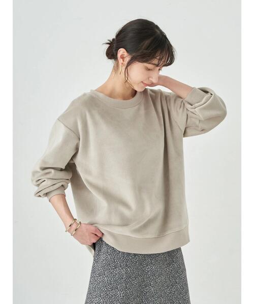 earth music&ecology（アースミュージックアンドエコロジー）の「コーデュロイスウェットプルオーバー　＊（スウェット・レディース・ベージュ/モカ/ホワイト系その他2/ミント・FREE）」の21枚目の写真