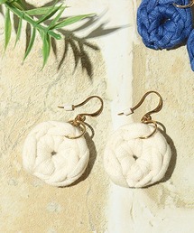 チチカカ | Ｔシャツヤーンフラワーピアス(ピアス（両耳用）)