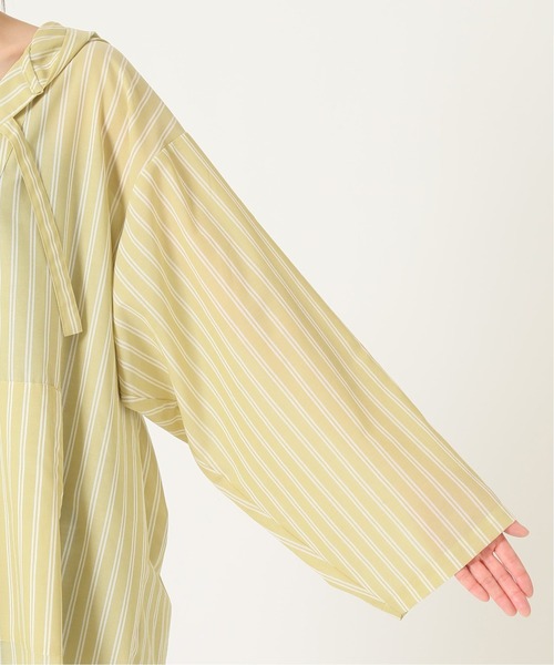 IENA(イエナ)の「【MEXIPA/メキパ】 Yarndyed メキシカンパーカー◆(シャツ/ブラウス・レディース・ホワイト/ネイビー/イエロー/ブルー系その他・FREE)」の10枚目の写真