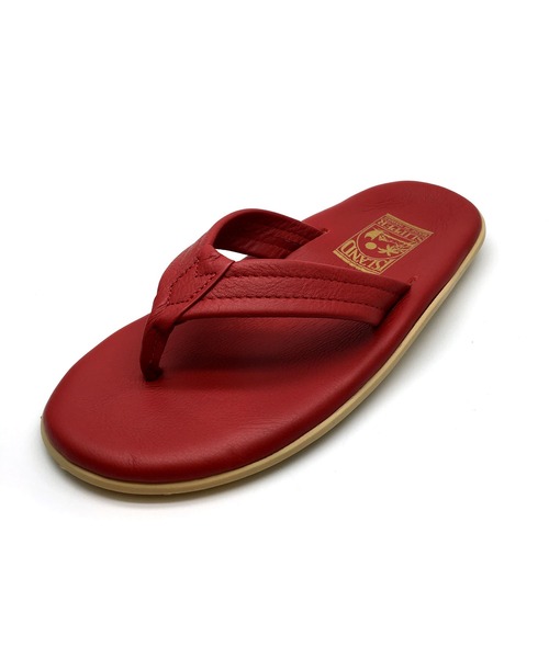 Island Slipper Pt2 Red レザーサンダル サンダル Island Slipper アイランドスリッパ のファッション通販 Zozotown