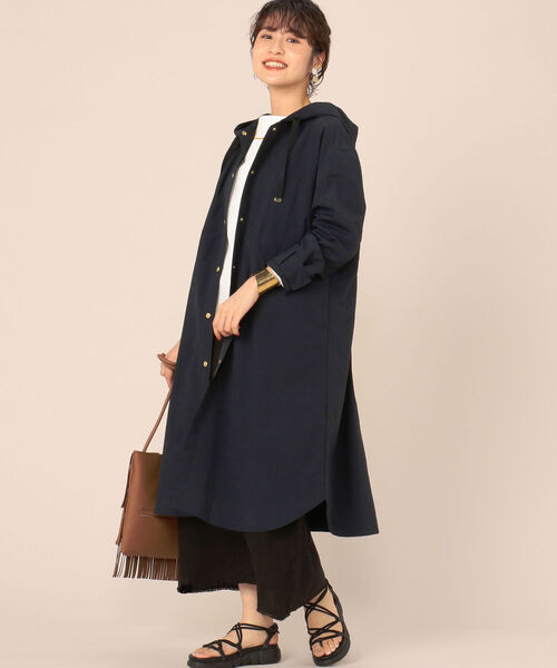 NOLLEY’S（ノーリーズ）の「フーテッドコート（その他アウター・レディース・ベージュ/ミント/ネイビー・36/38）」の16枚目の写真