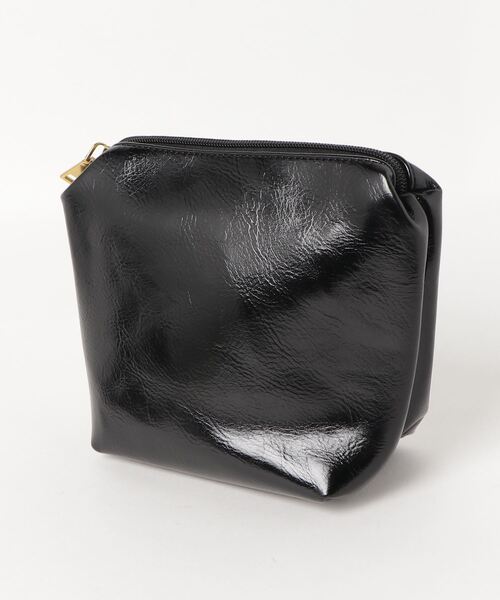 Aunt Marie's（アントマリーズ）の「【A4対応】フェイクレザーシンプルトート/AUNT MARIE'S（トートバッグ・レディース・ブラック/アイボリー・FREE）」の7枚目の写真