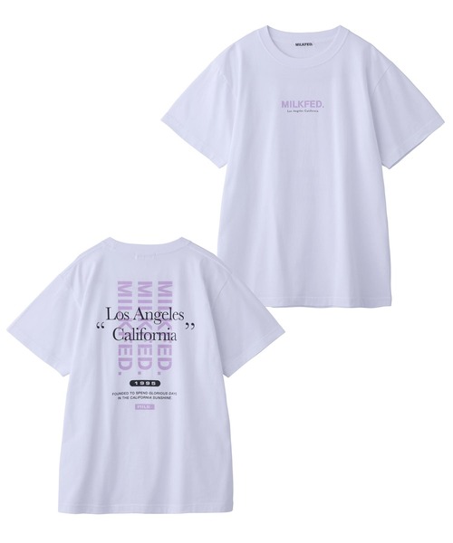 MILKFED.（ミルクフェド）の「S/S TEE STENCIL LOGO LA/CA（T