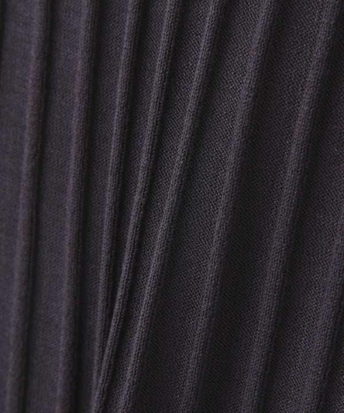 N.（N. Natural Beauty Basic）（エヌエヌナチュラルビューティーベーシック）の「【追加生産】ボトルネックリブニット（ニット/セーター・レディース・グレー/ホワイト/ブルー/オレンジ・MEDIUM）」の21枚目の写真