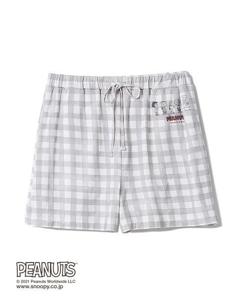 PEANUTS】ワンポイントTシャツ&ショートパンツSET